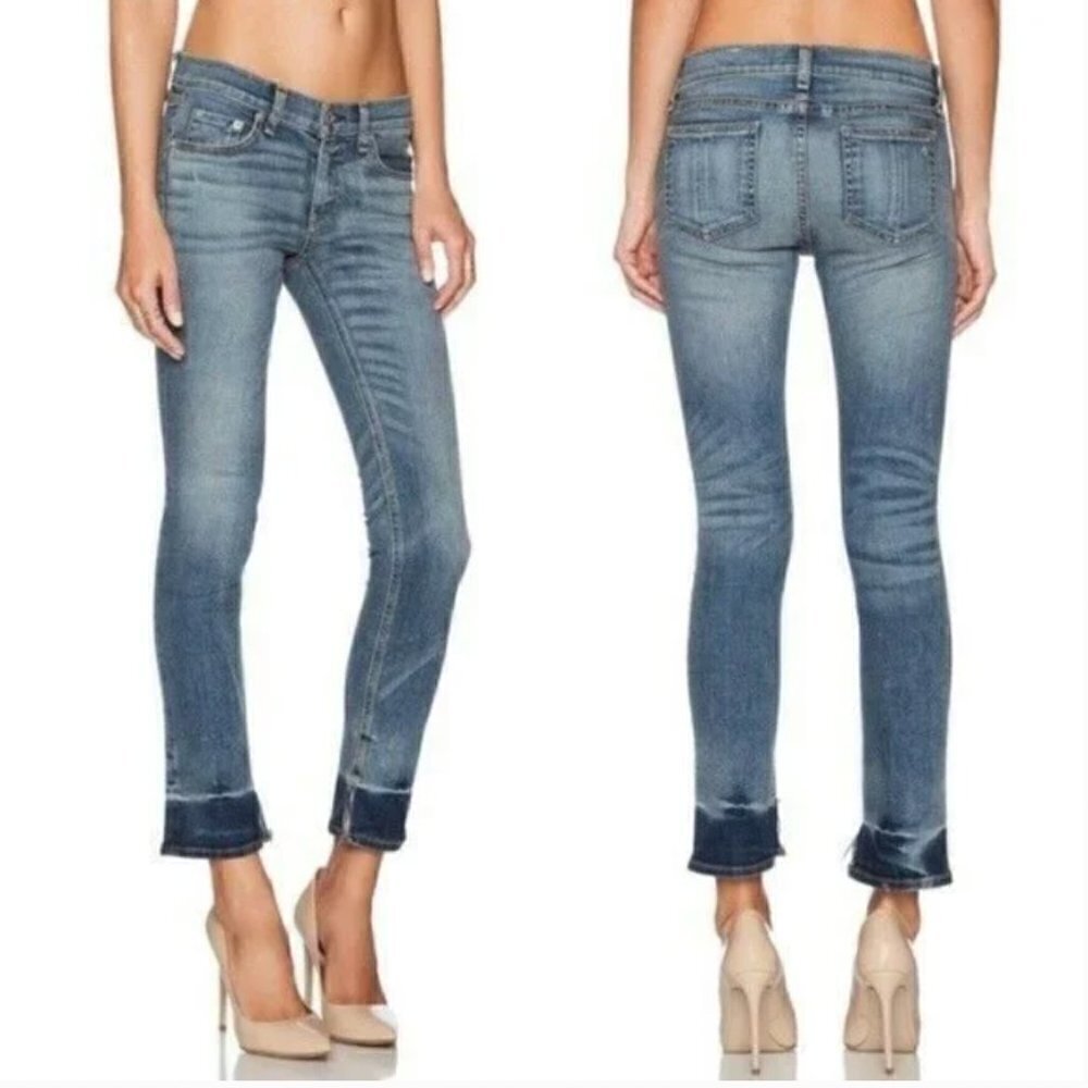 Rag & Bone Released Hem Crop Jeans in Newquay, Size 26